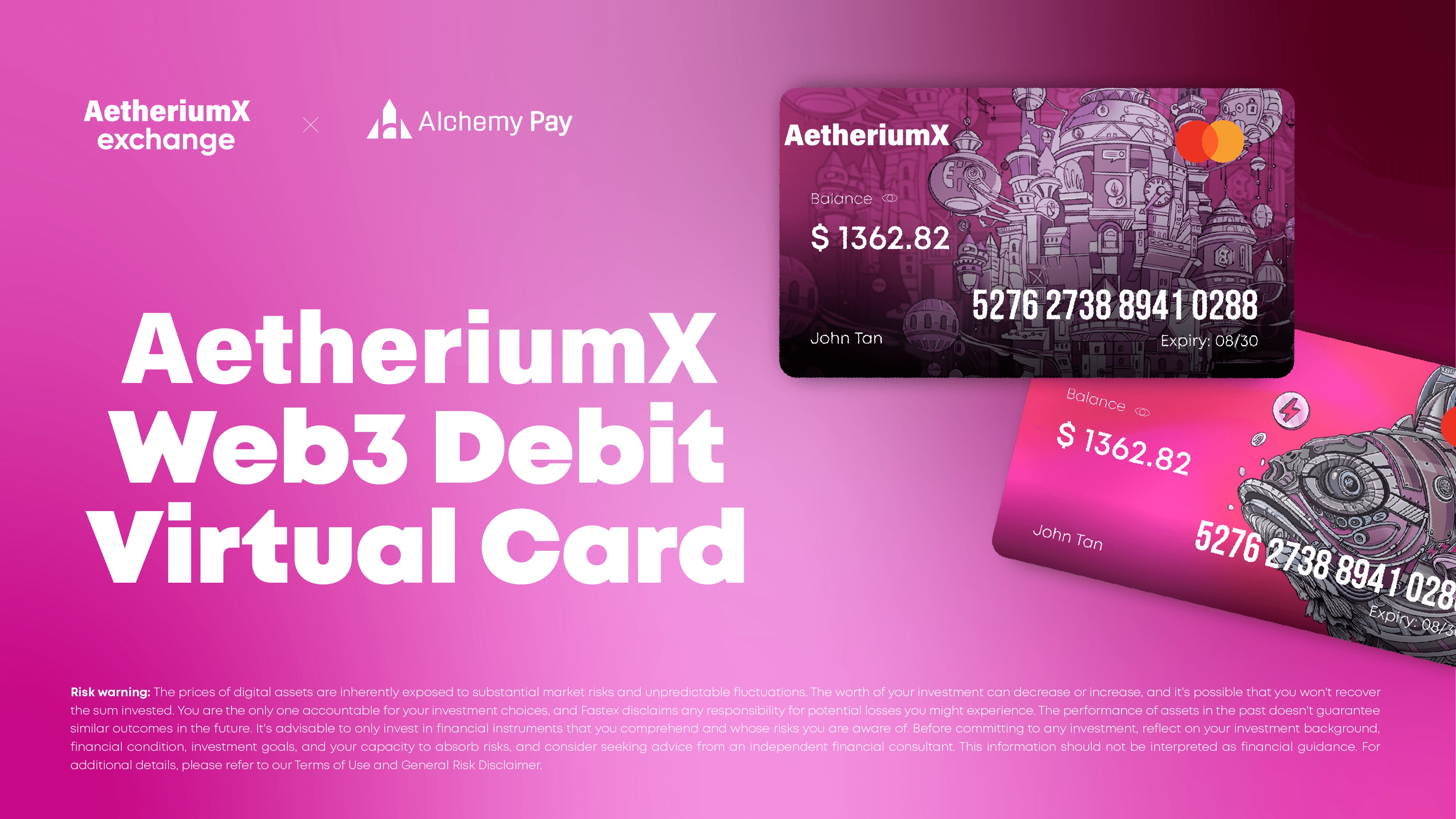 AetheriumX Web3 Card - visual 1